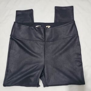 Seven 7 Faux Leather Sculpted Legging Graphite XXL